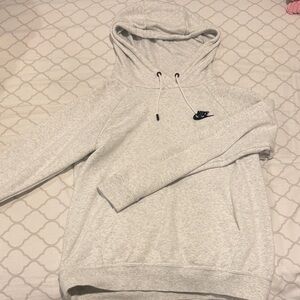 Nike Light Gray Pullover Hoodie